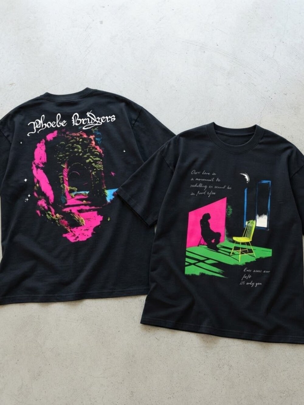 Phoebe Bridgers The Lost Tour Black T-Shirt S-4XL
